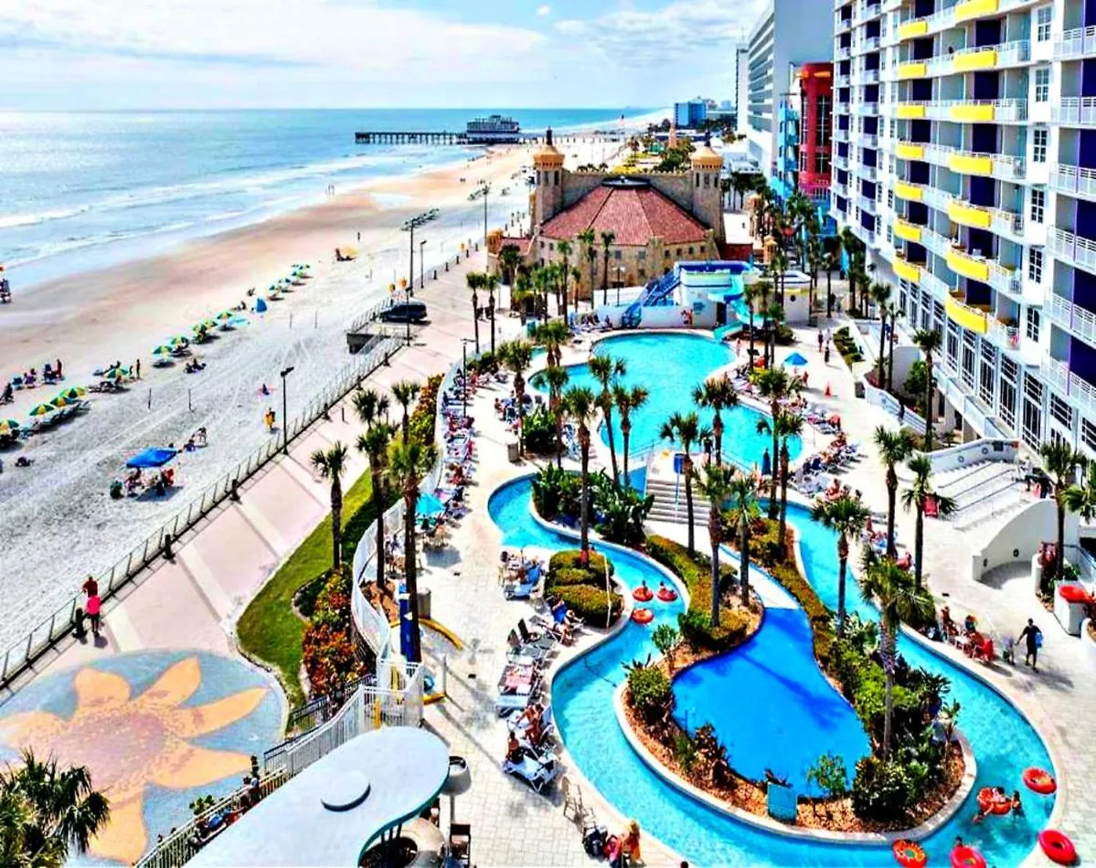 Appartamento 16Th Floor 1 Bedroom Resort Condo Direct Oceanfront Wyndham Ocean Walk Resort Daytona Beach 1605
