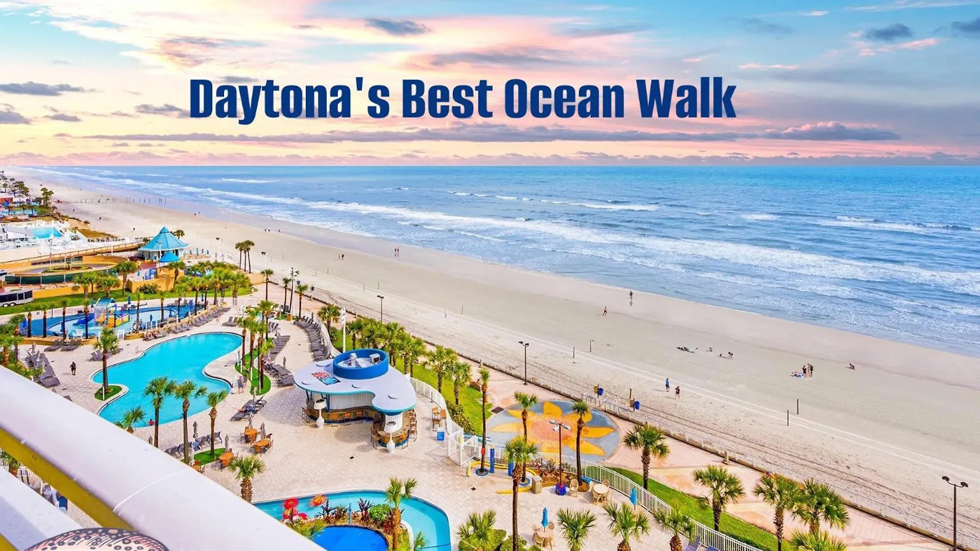 Apartment 16Th Floor 1 Bedroom Resort Condo Direct Oceanfront Wyndham Ocean Walk Resort Daytona Beach 1605