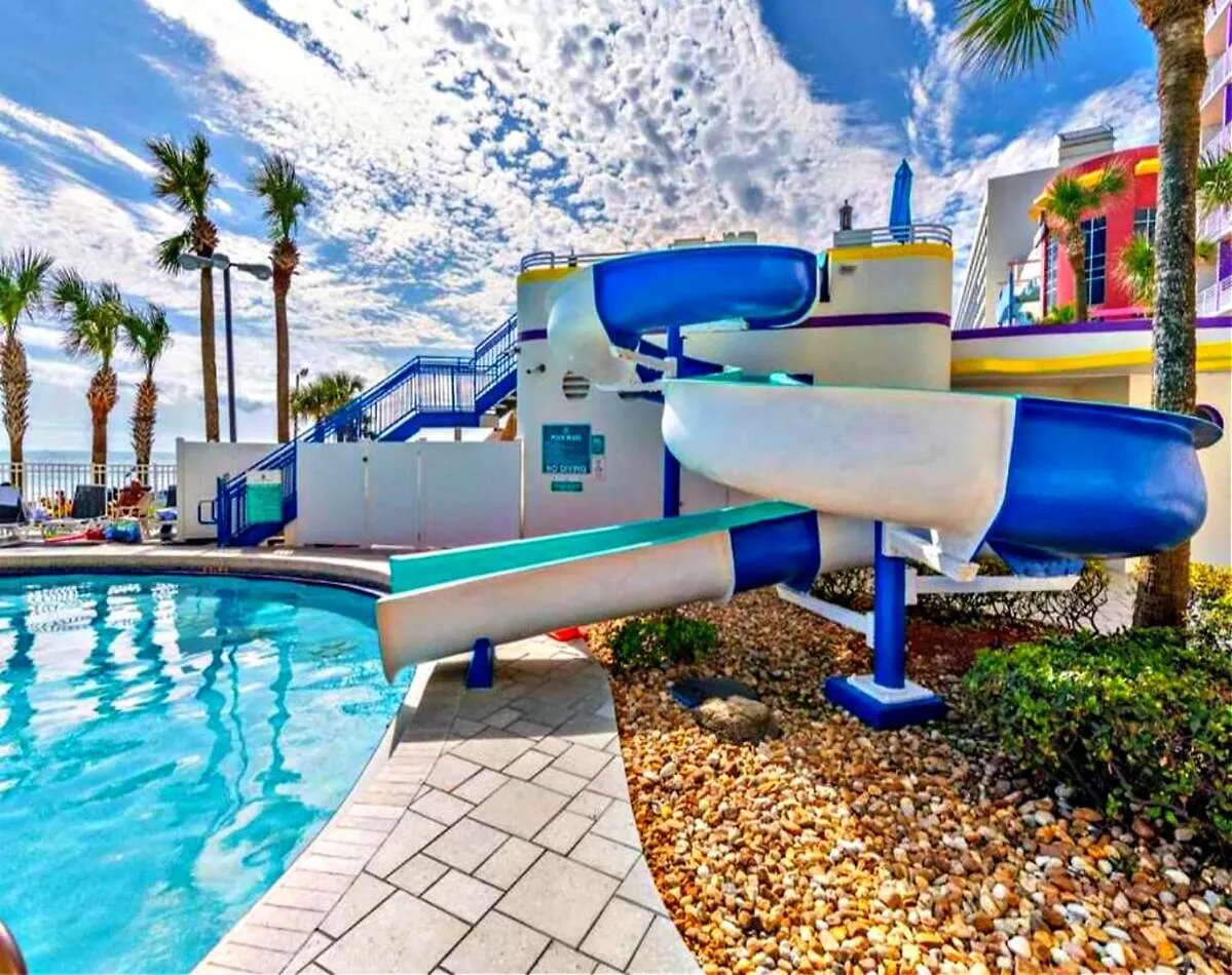 16Th Floor 1 Bedroom Resort Condo Direct Oceanfront Wyndham Ocean Walk Resort Daytona Beach 1605