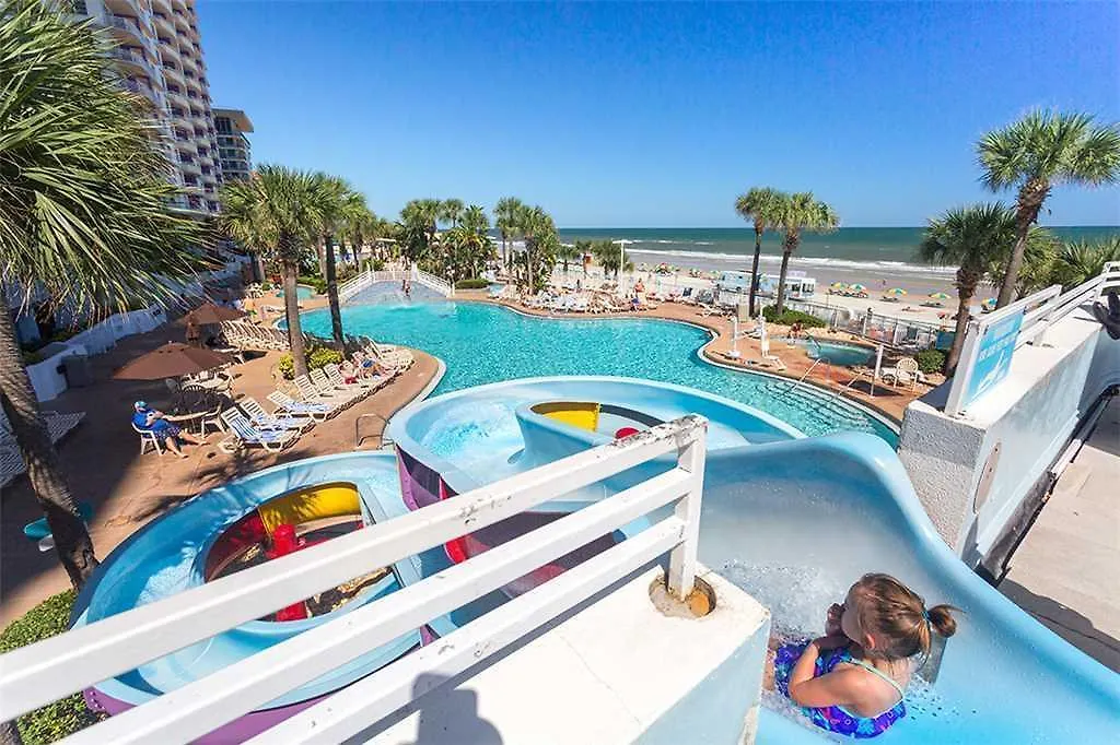 Apartment 16Th Floor 1 Bedroom Resort Condo Direct Oceanfront Wyndham Ocean Walk Resort Daytona Beach 1605